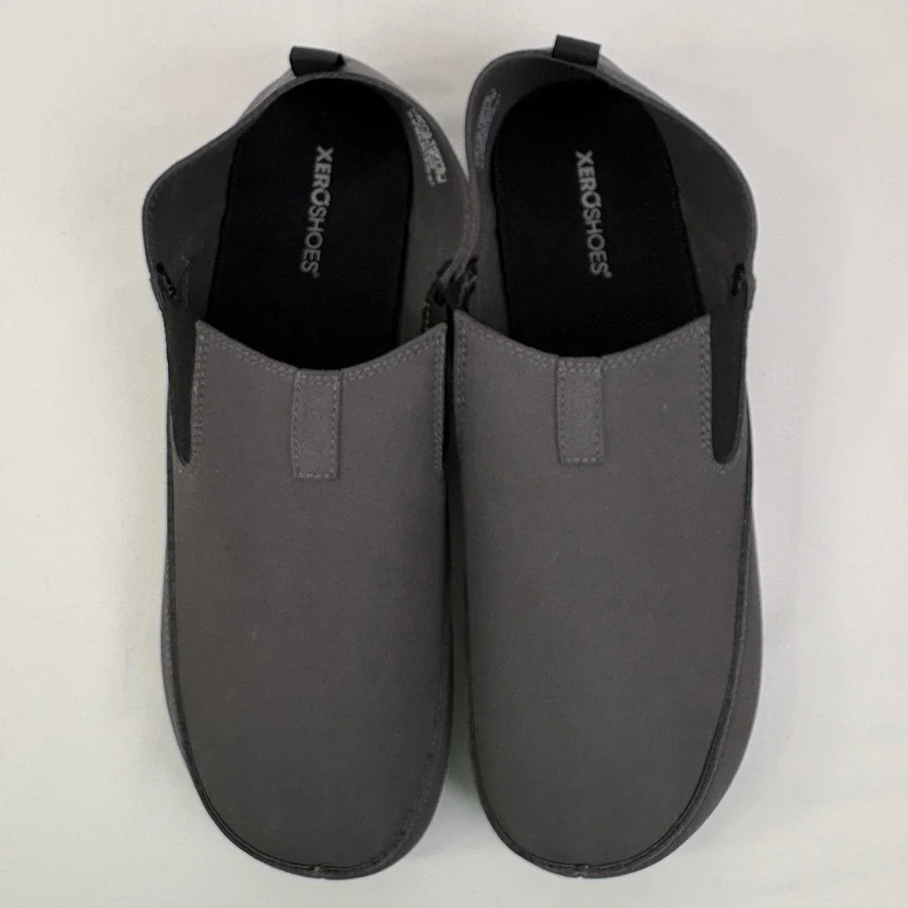 Xero Shoes Men's Sunrise Grey Minimalist Barefoot Slip On Casual Shoes Size 14